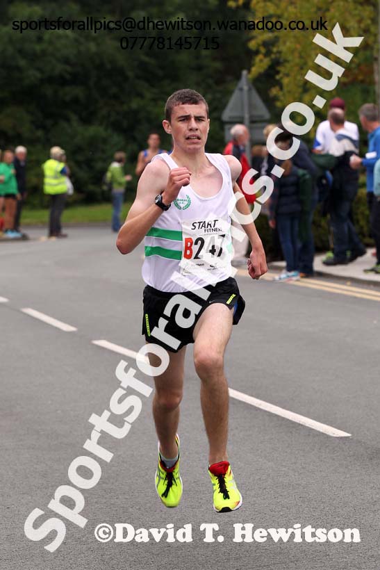Mens under-17s Northern Road Relays, Warrington. Photo: David T. Hewitson/Sports for All Pics